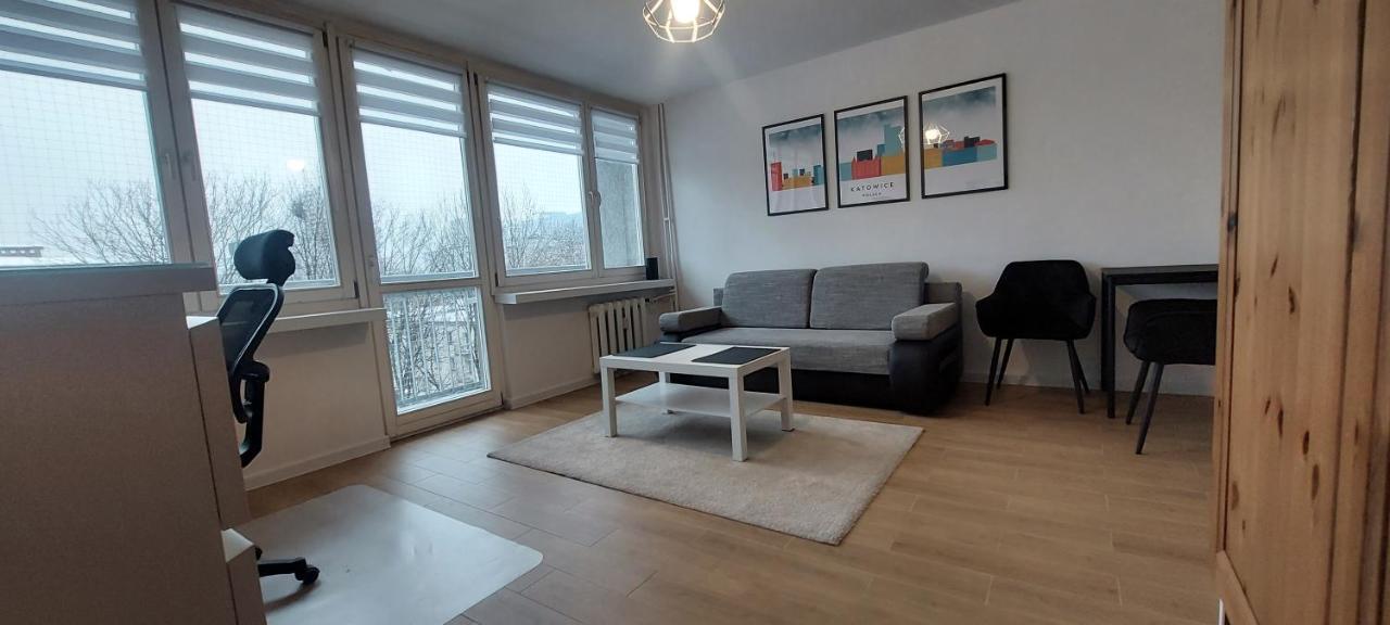 Apartament Koszutka - 100M Od Spodka Katowice Exterior foto